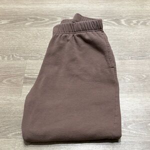 Garage Brown Track Joggers